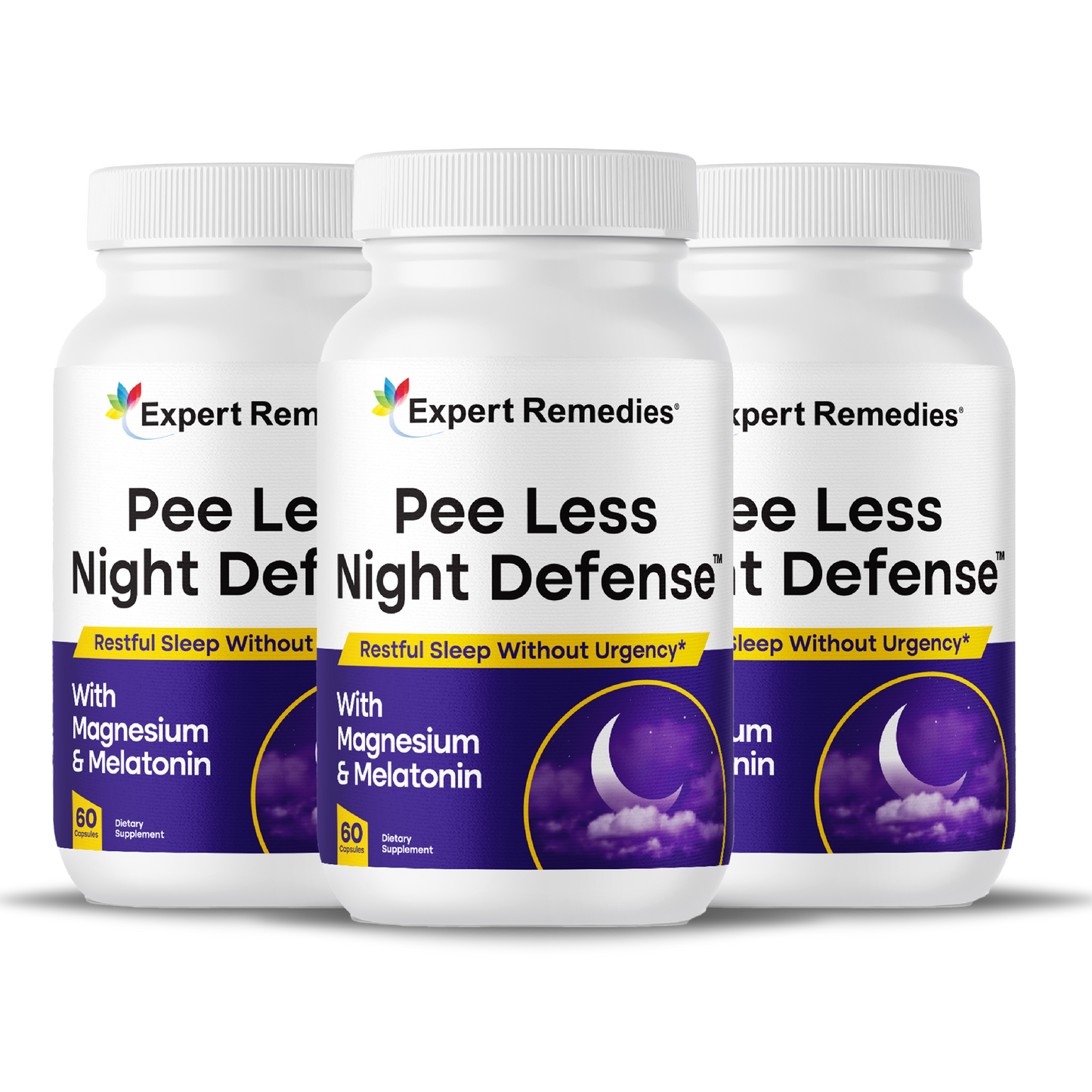 Pee Less Night Defense 3 Bottles