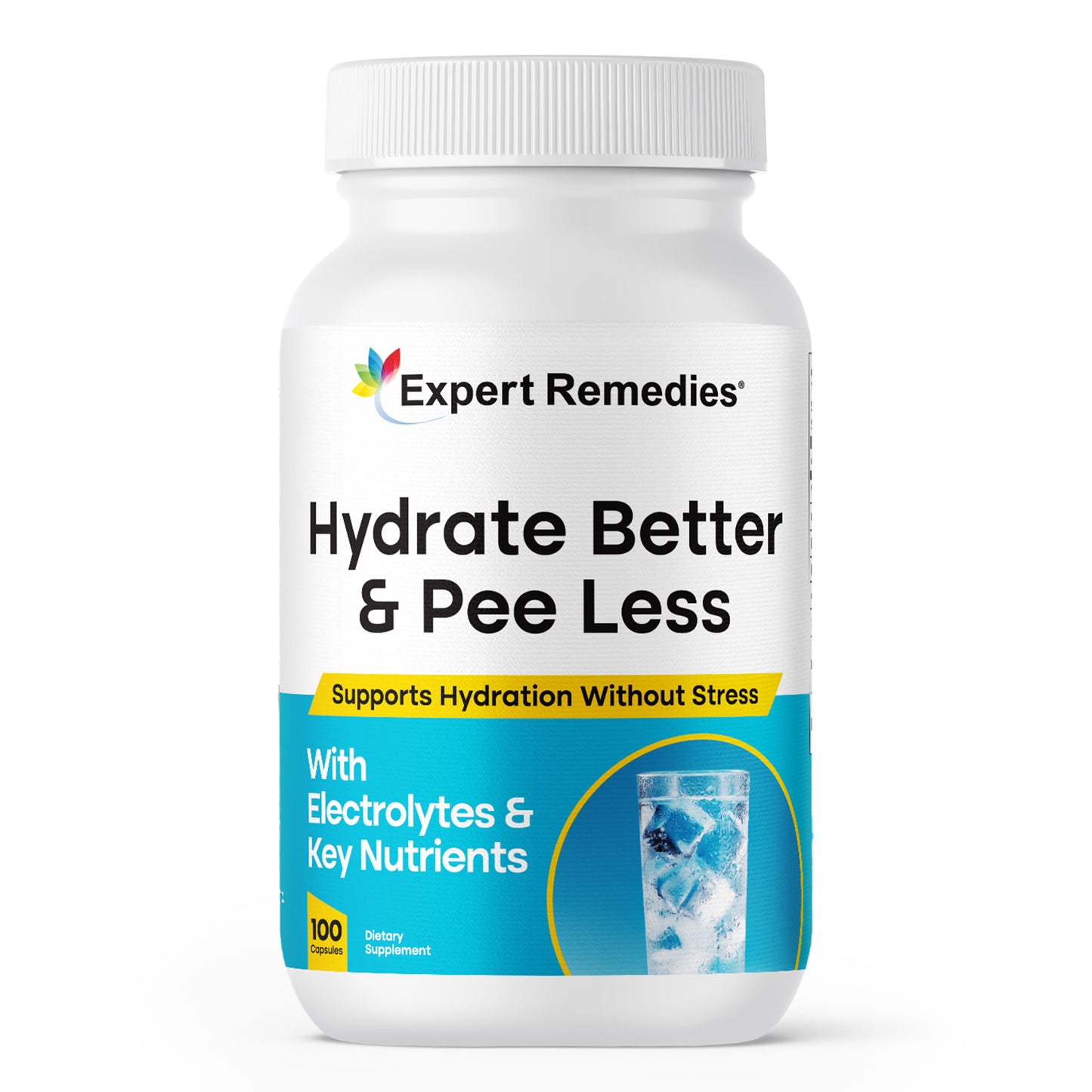 Hydrate Better, Pee Less 1 Bottle!