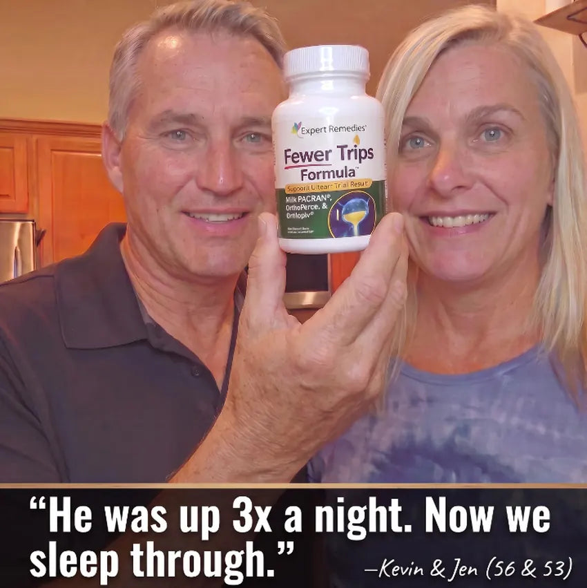 Kevin and Jen with Fewer Trips Formula