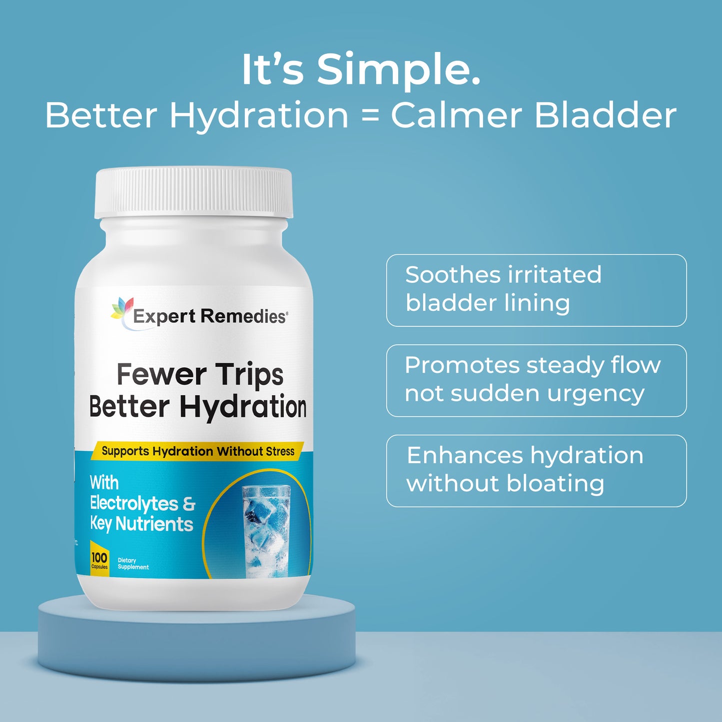 Hydrate Better, Pee Less