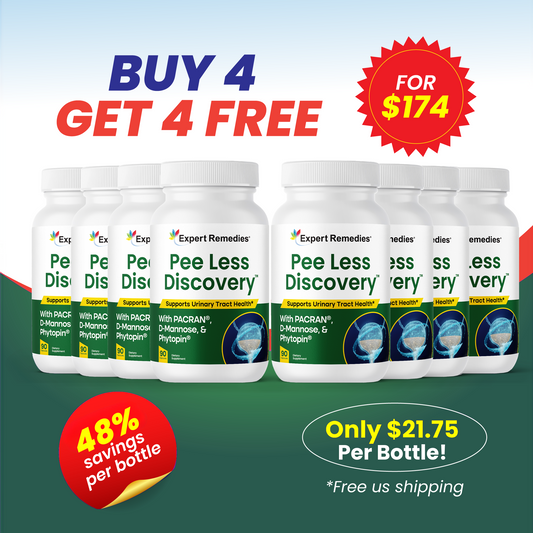 Buy 4 Pee Less Discovery Get 4 FREE 68% OFF