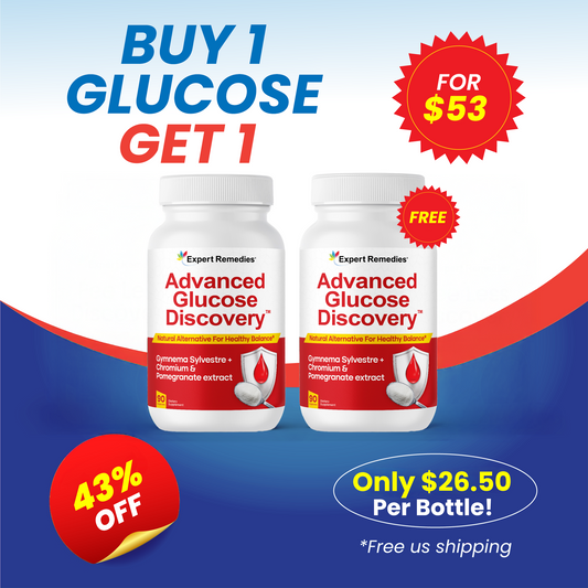 Buy 1 Bottle of Glucose Discovery Get 1 FREE