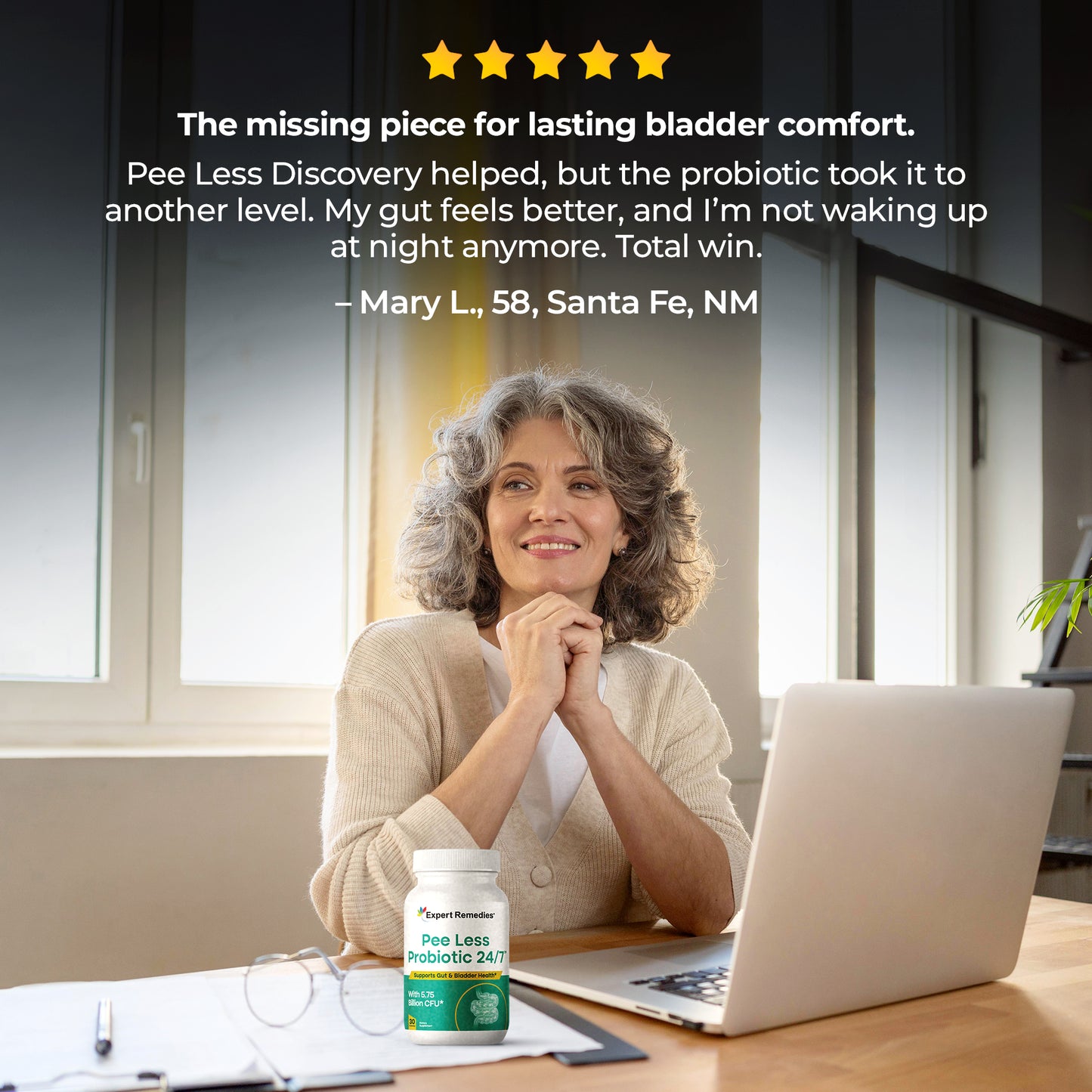 Pee Less Probiotic 24/7 Buy 1 Get 1 FREE!