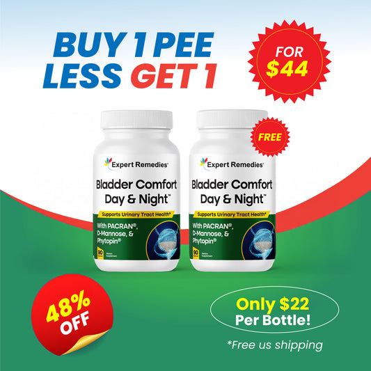 Buy 1 Bottle of Bladder Comfort Day & Night Get 1 FREE