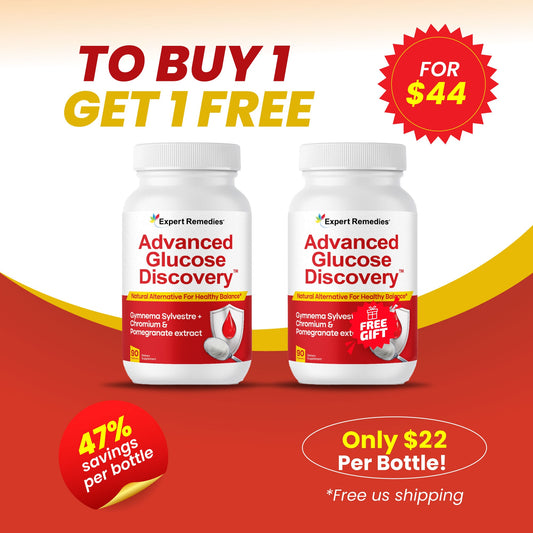 Buy 1 Bottle of Glucose Discovery Get 1 FREE!