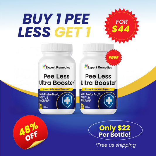 Pee Less ULTRA Booster Buy 1 Get 1 FREE!
