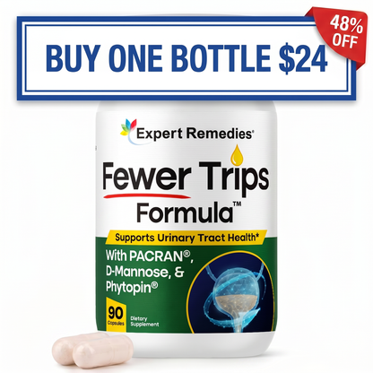 1 Bottle of Fewer Trips Formula™ For $24