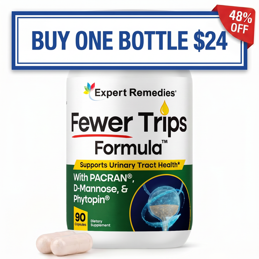 1 Bottle of Fewer Trips Formula™ For $24