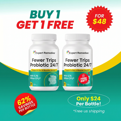 Fewer Trips Probiotic 24/7 Buy 1 Get 1 FREE!